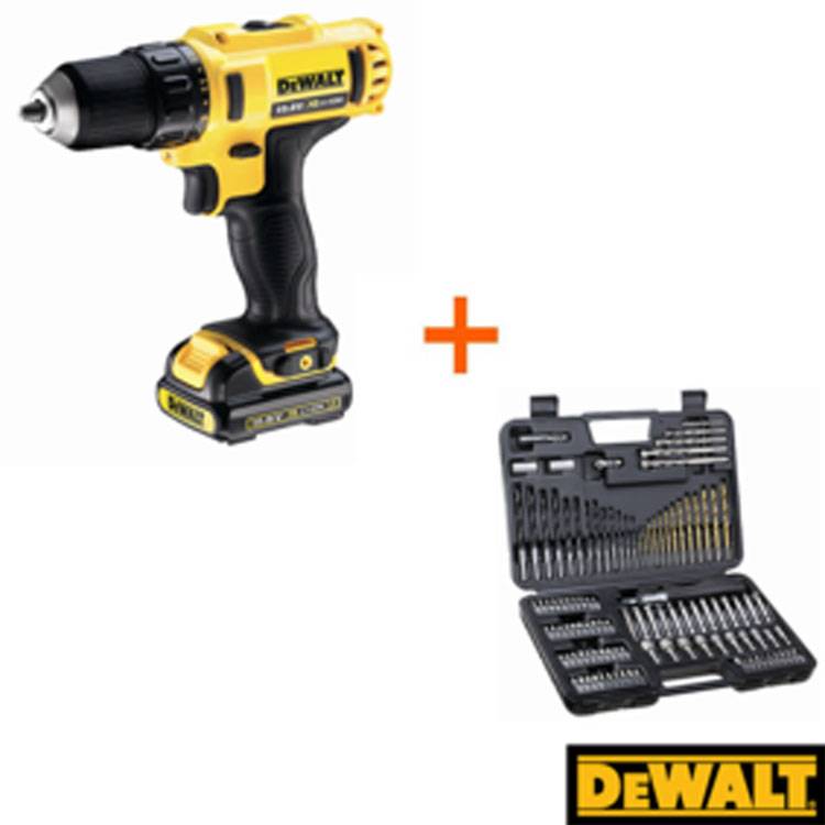 Perceuse visseuse dewalt ultra compacte sans fil avec coffret