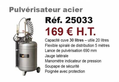 PULVERISATEUR ACIER